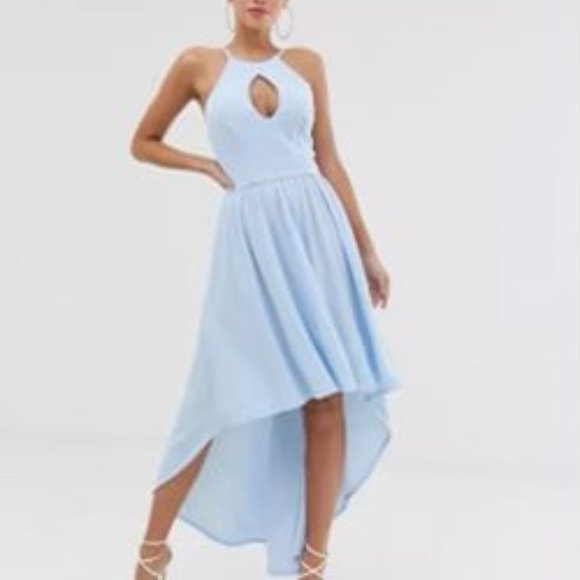 Club London Dresses & Skirts - Club London High-Low Halter Dress- Size 6 (US)